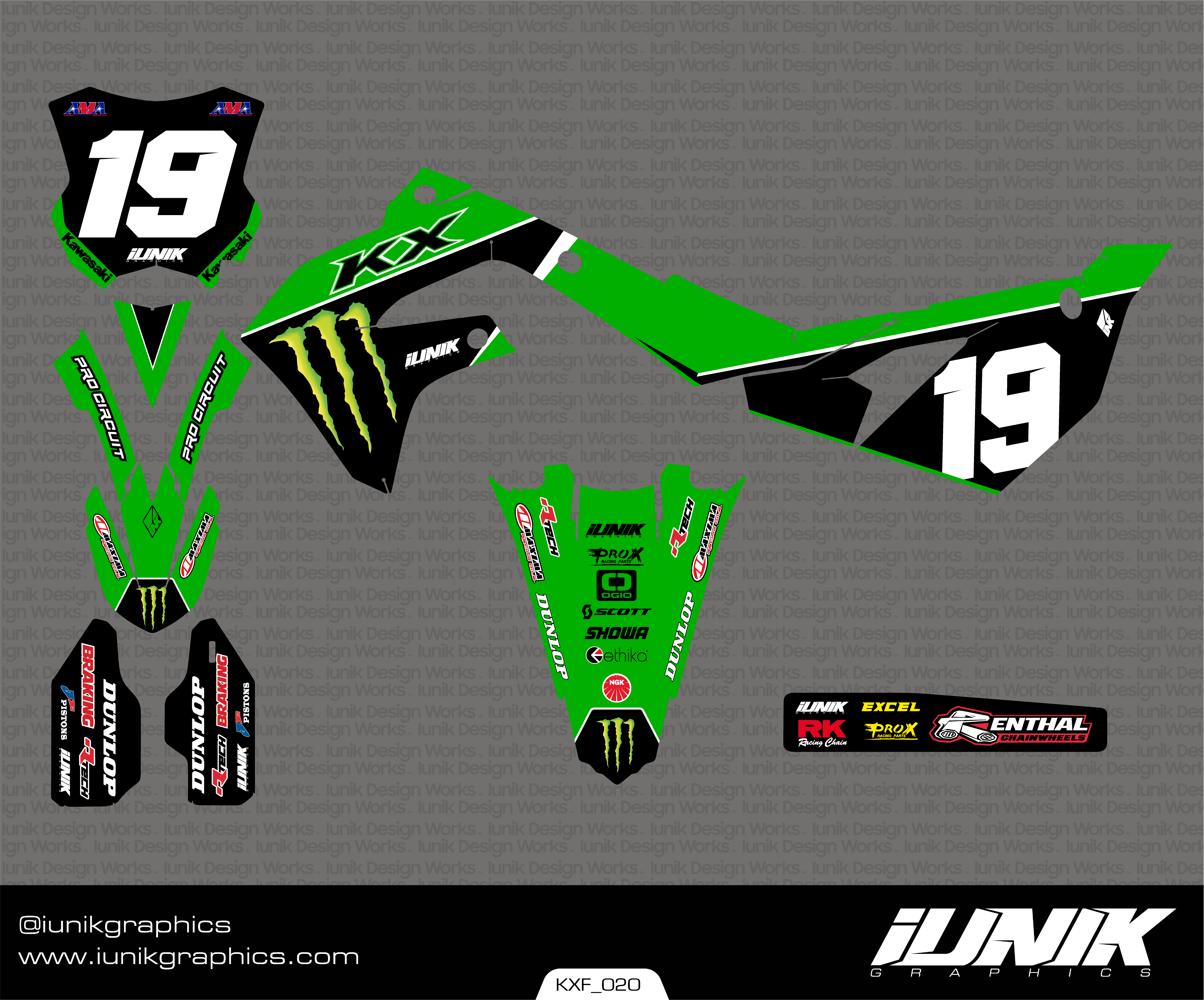 Kit KAWASAKI 020