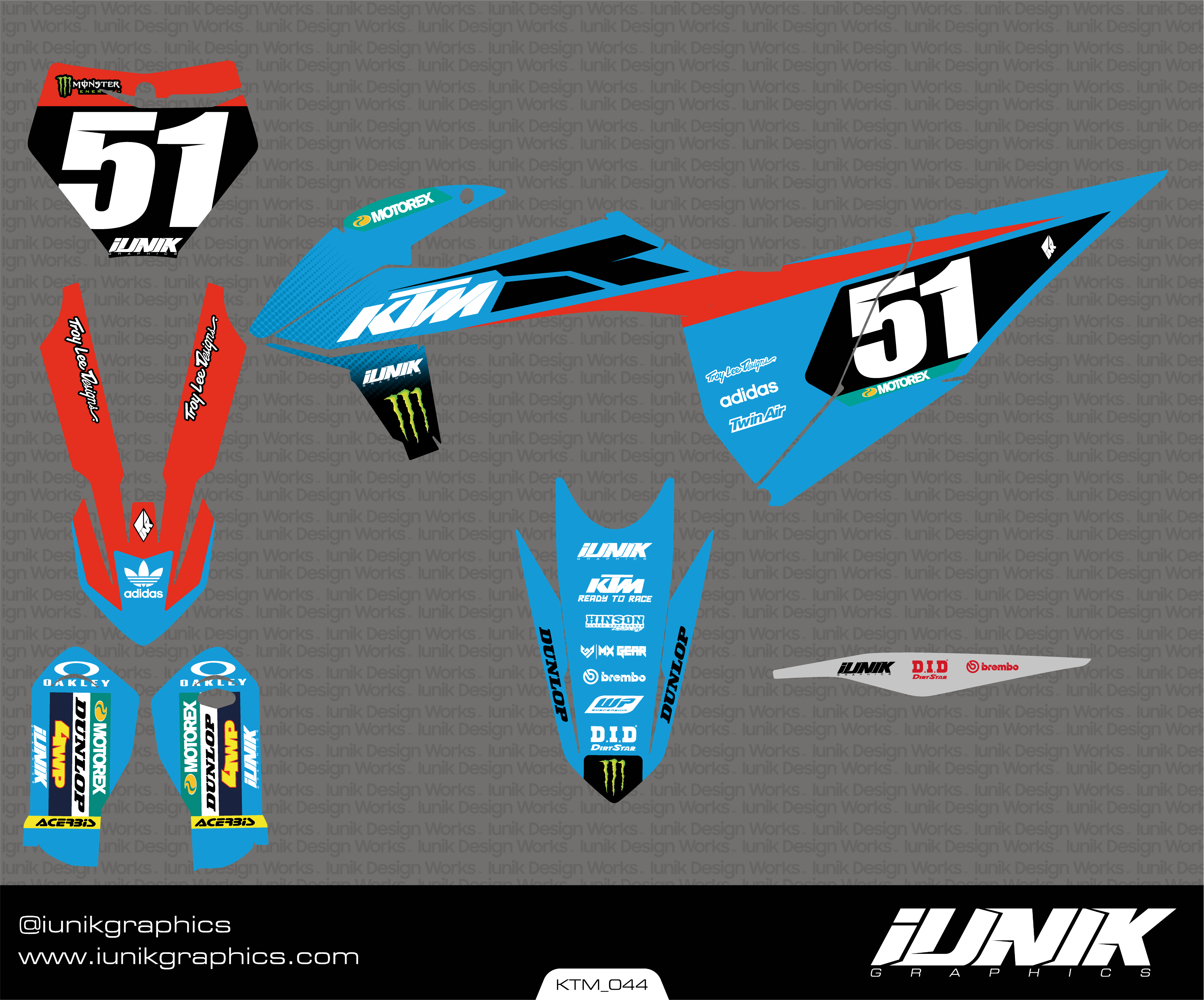 Kit KTM 044