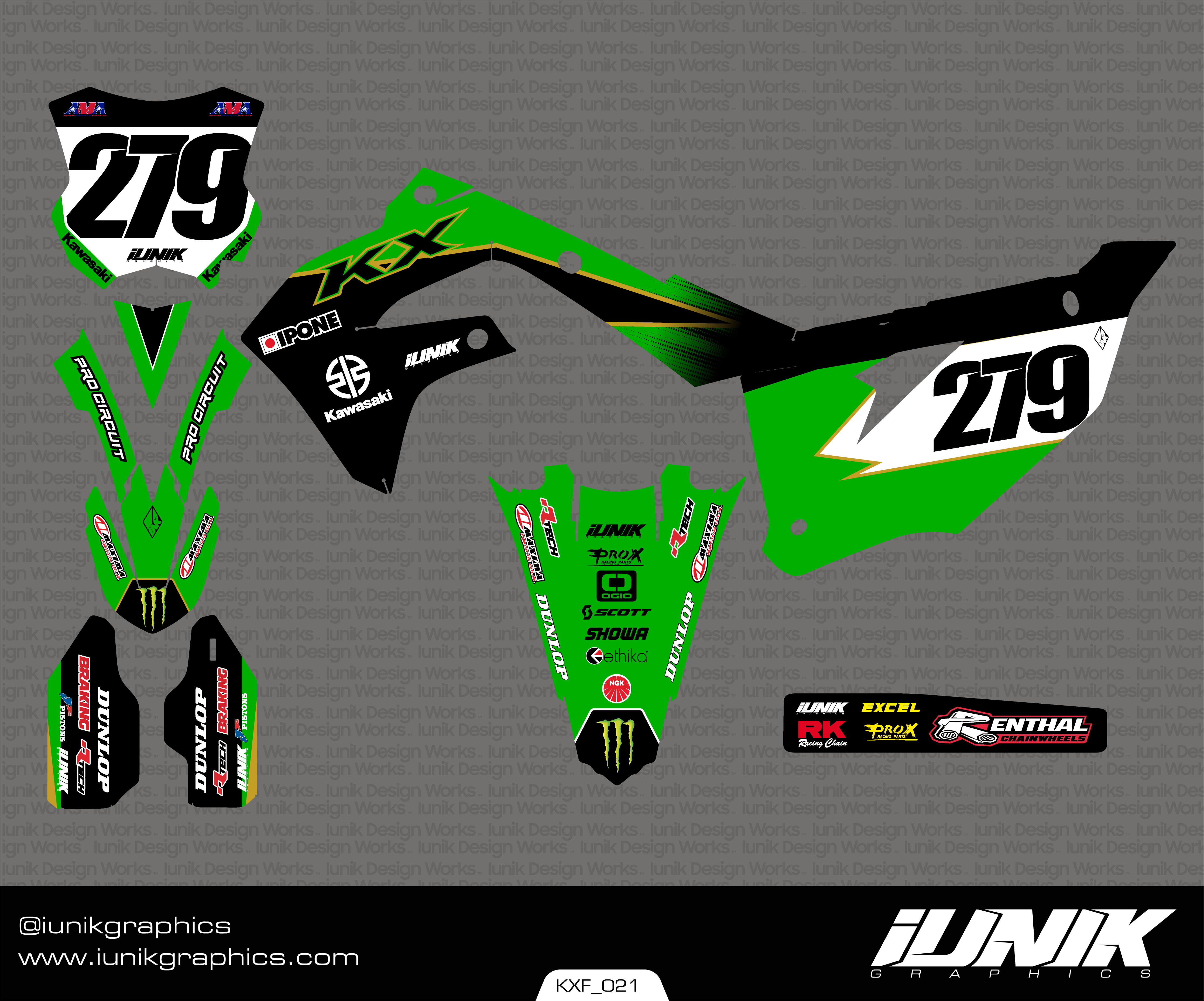 Kit KAWASAKI 021