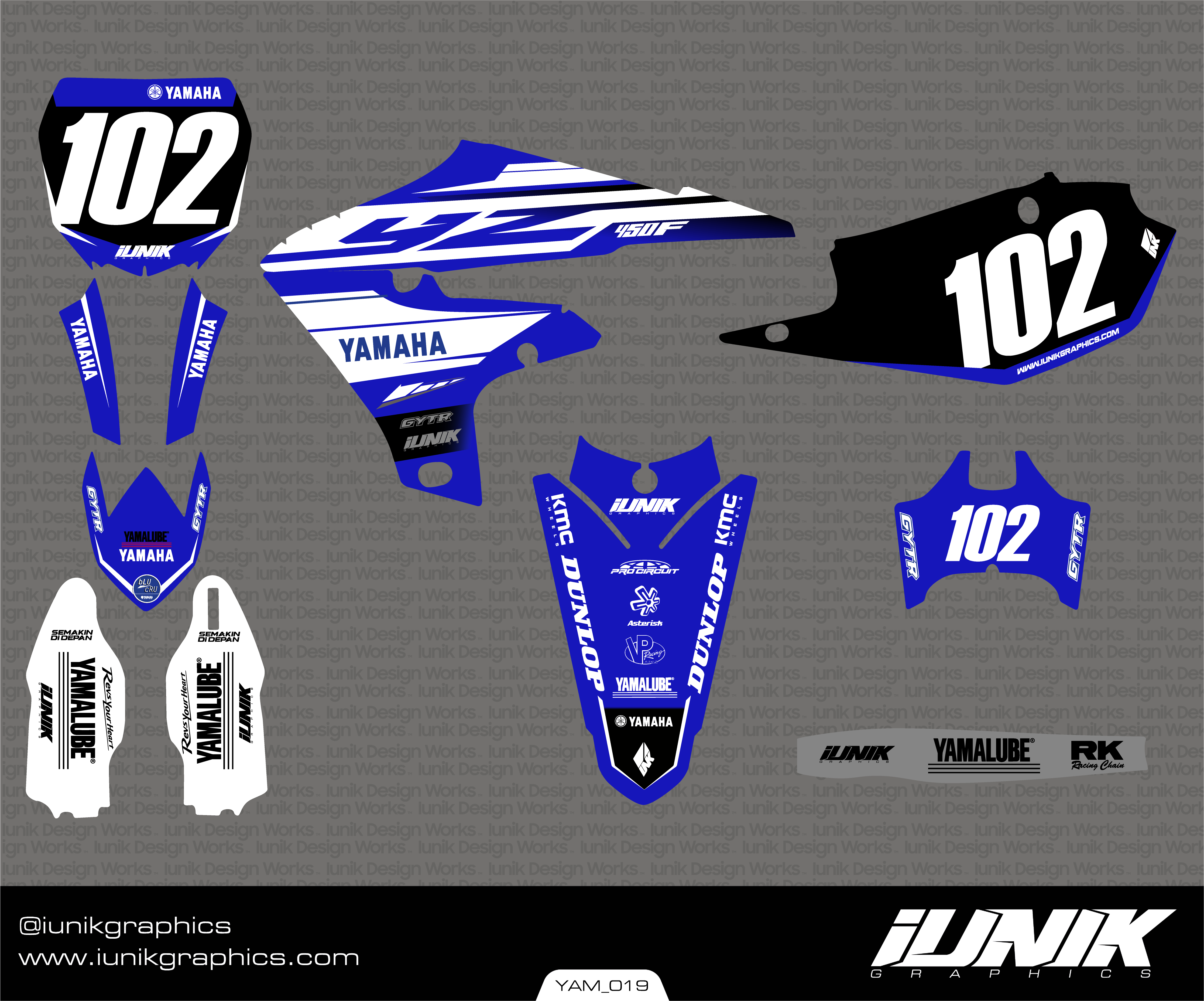 Kit YAMAHA 019