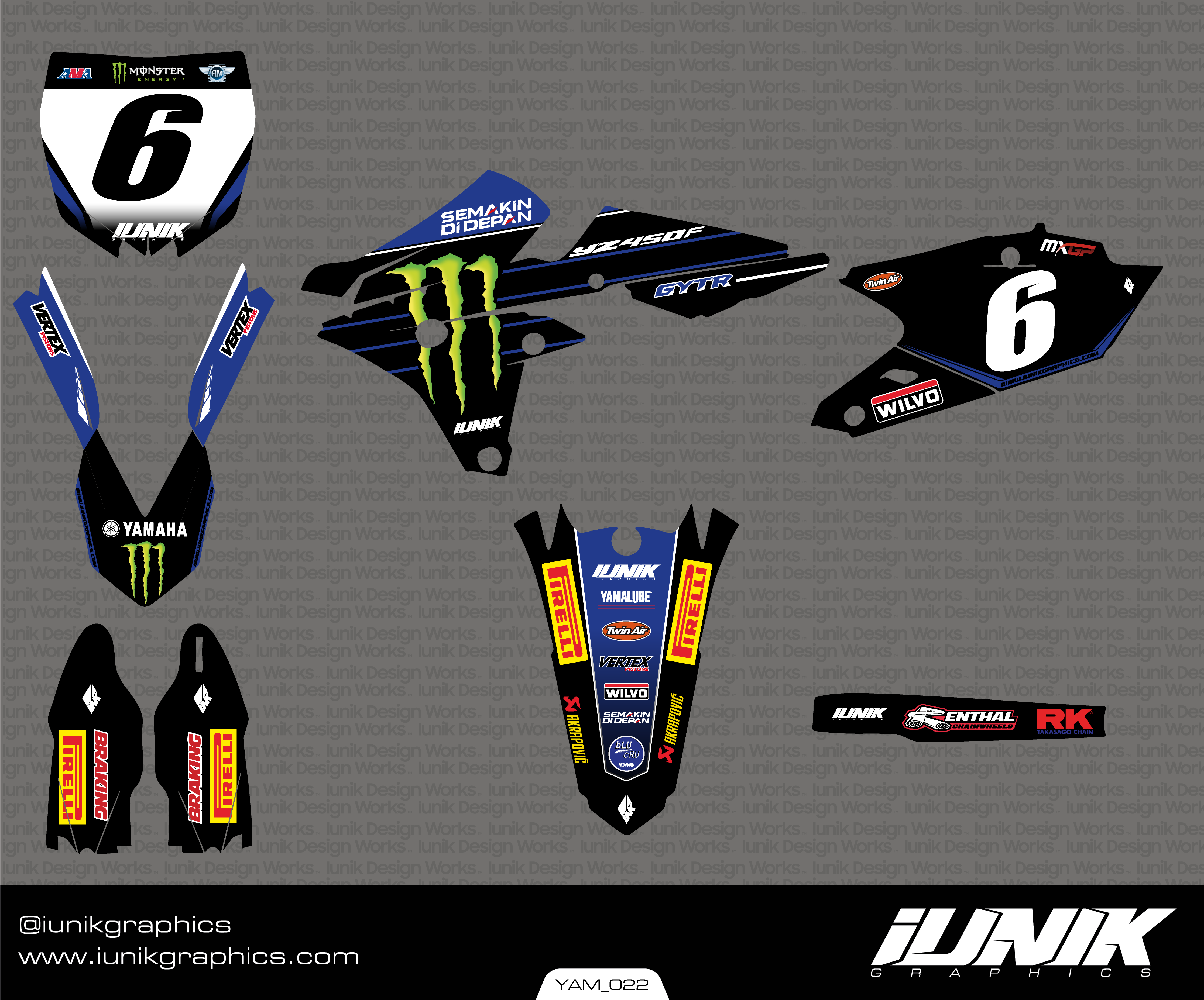 Kit YAMAHA 022