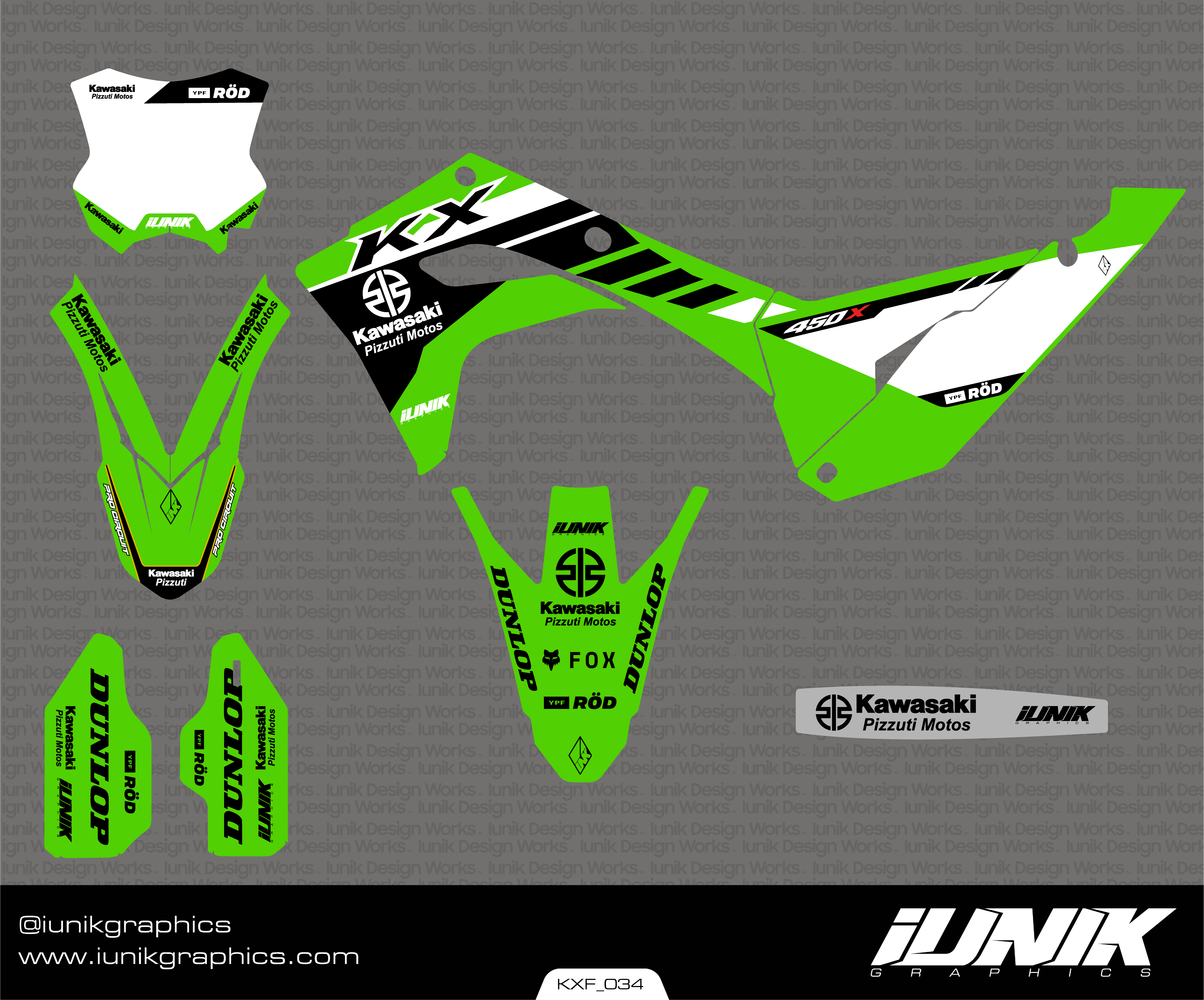 Kit KAWASAKI 034