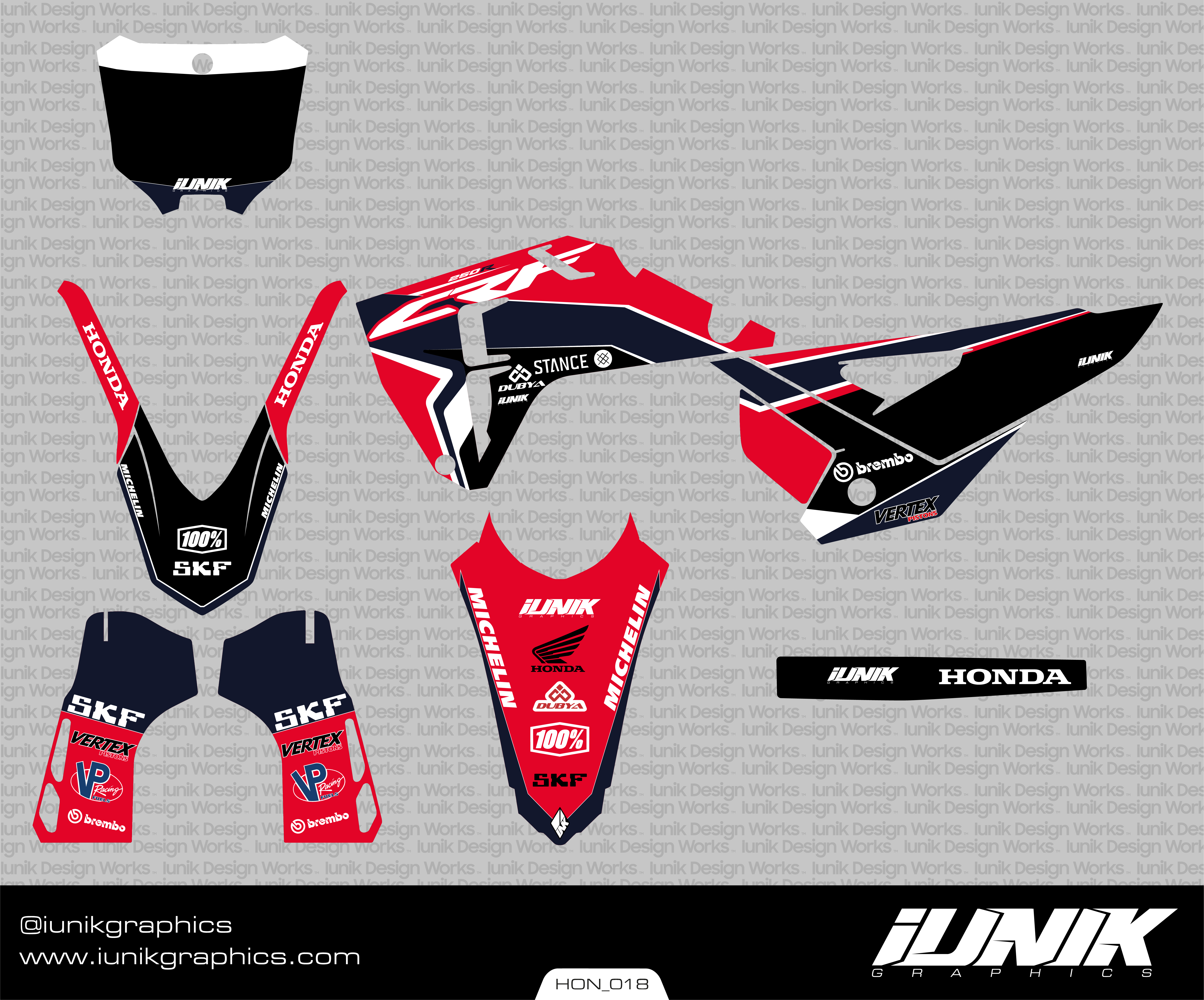 Kit HONDA 018
