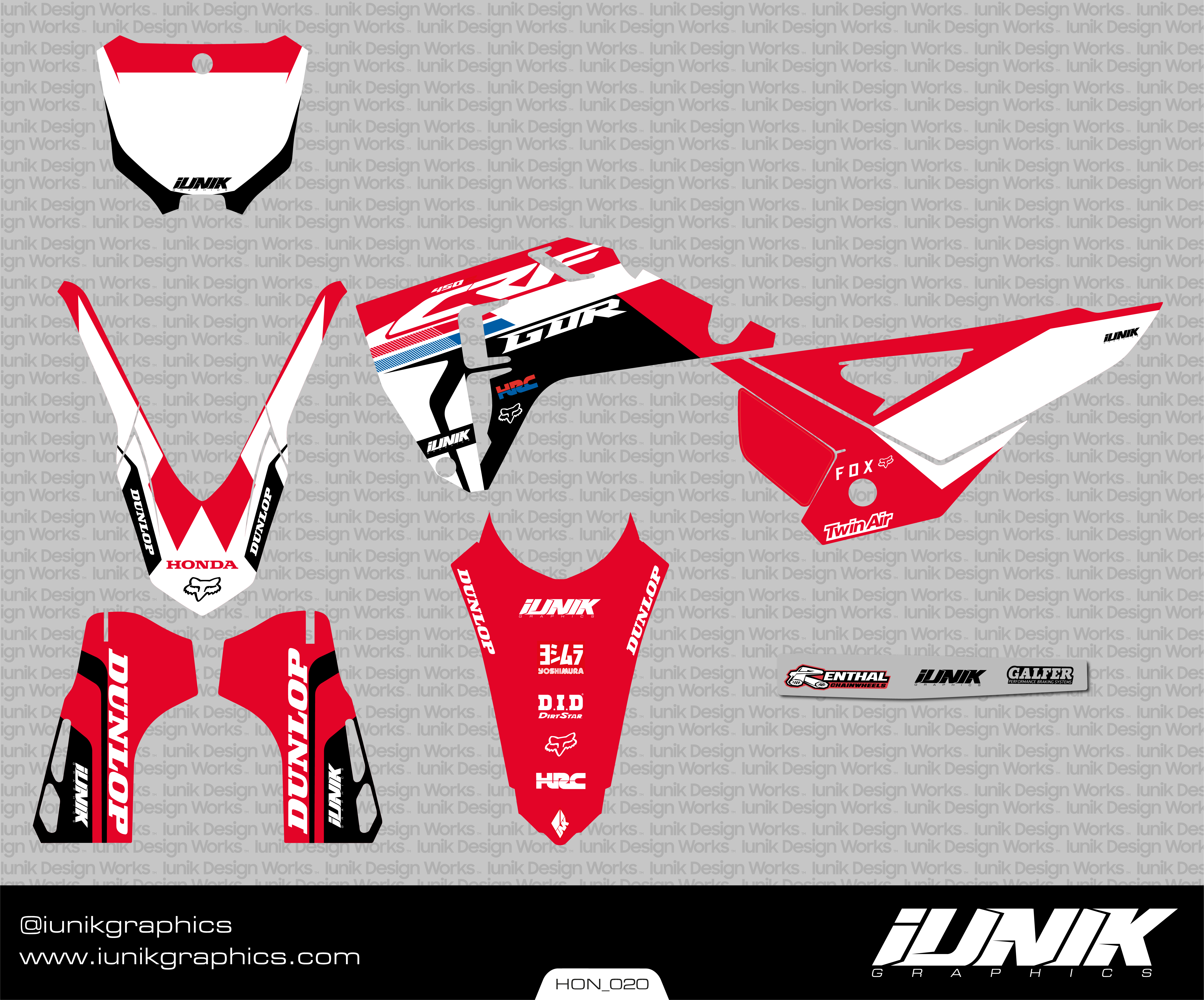 Kit HONDA 020