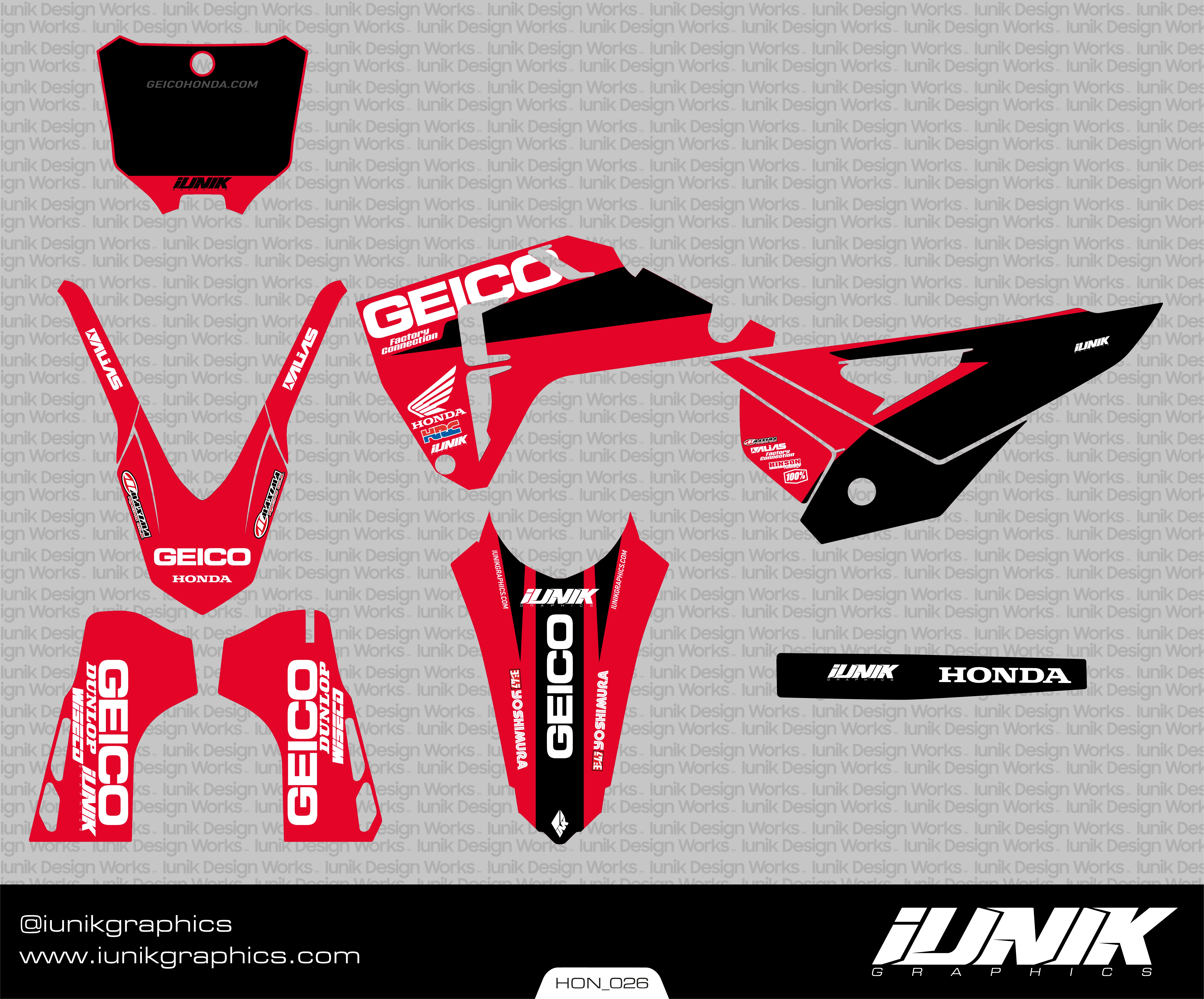 Kit HONDA 026