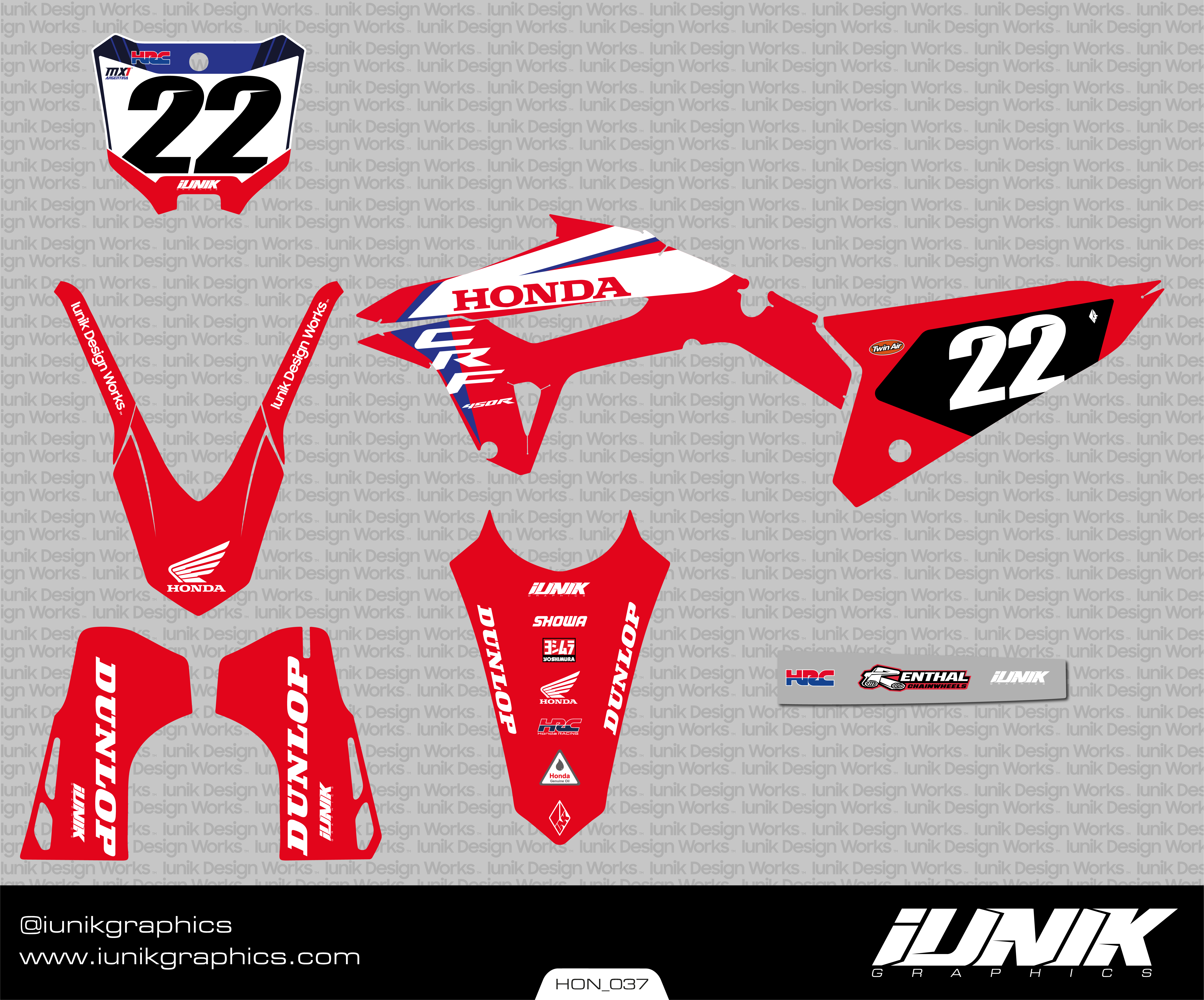 Kit HONDA 037