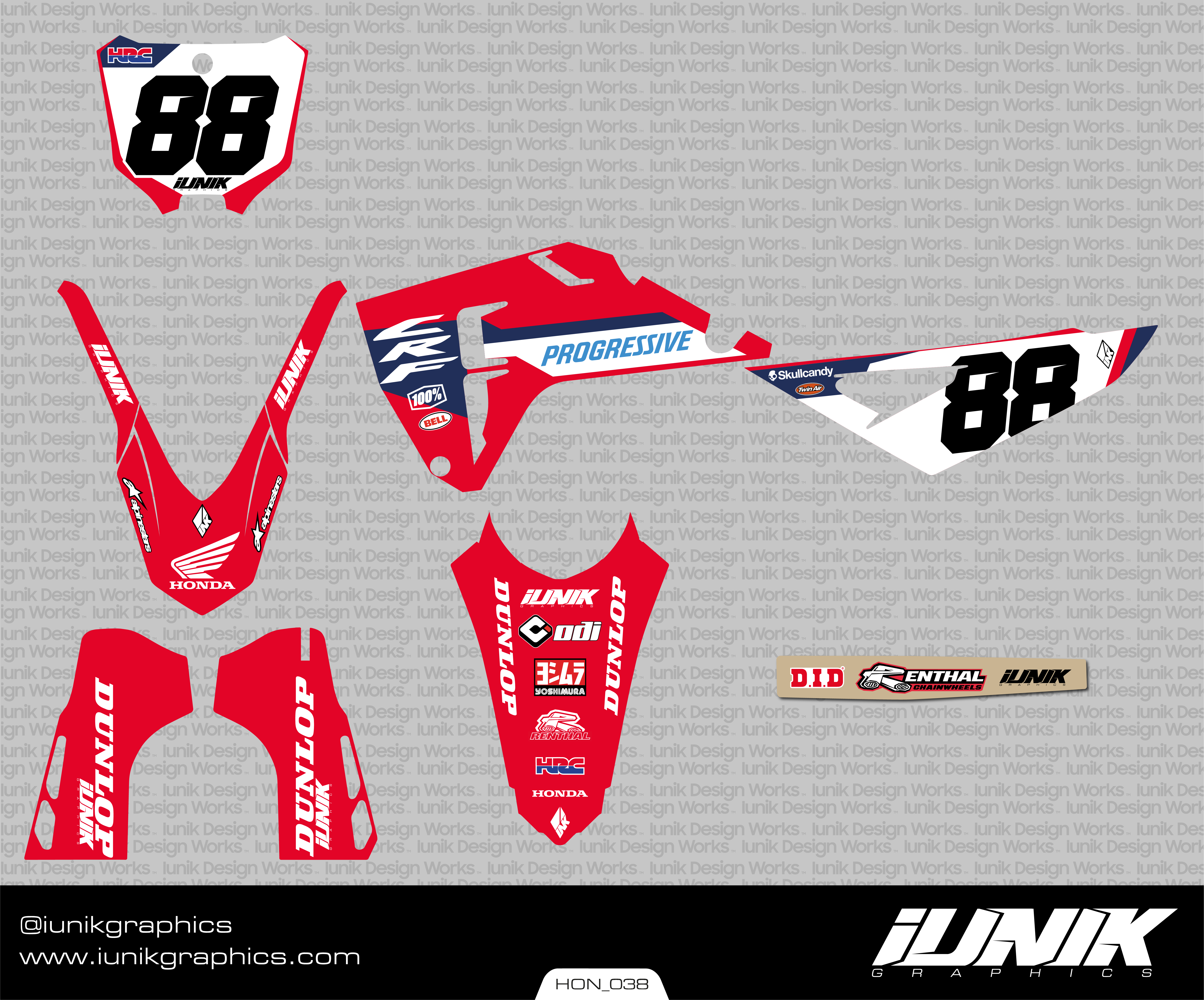 Kit HONDA 038