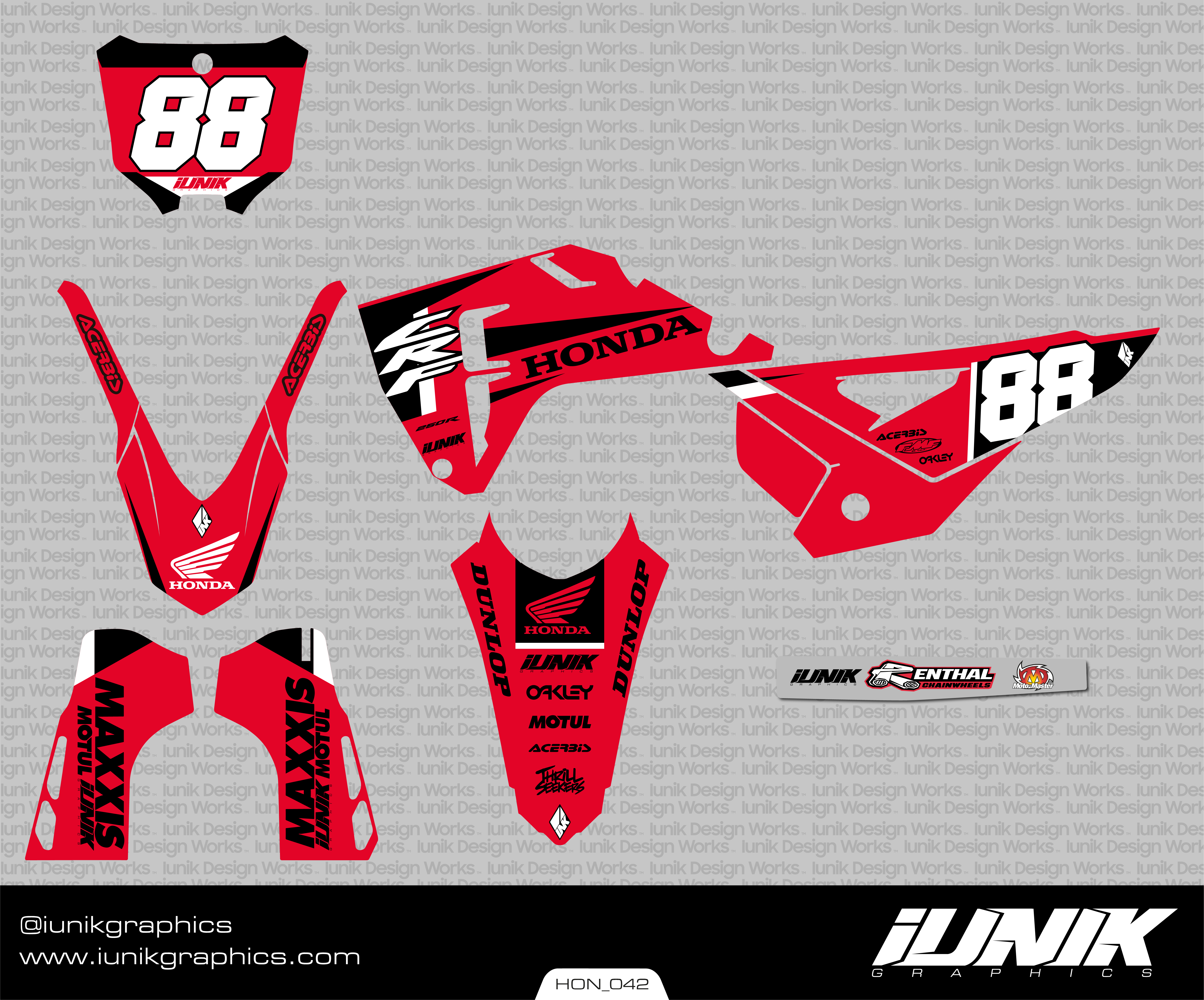 Kit HONDA 042