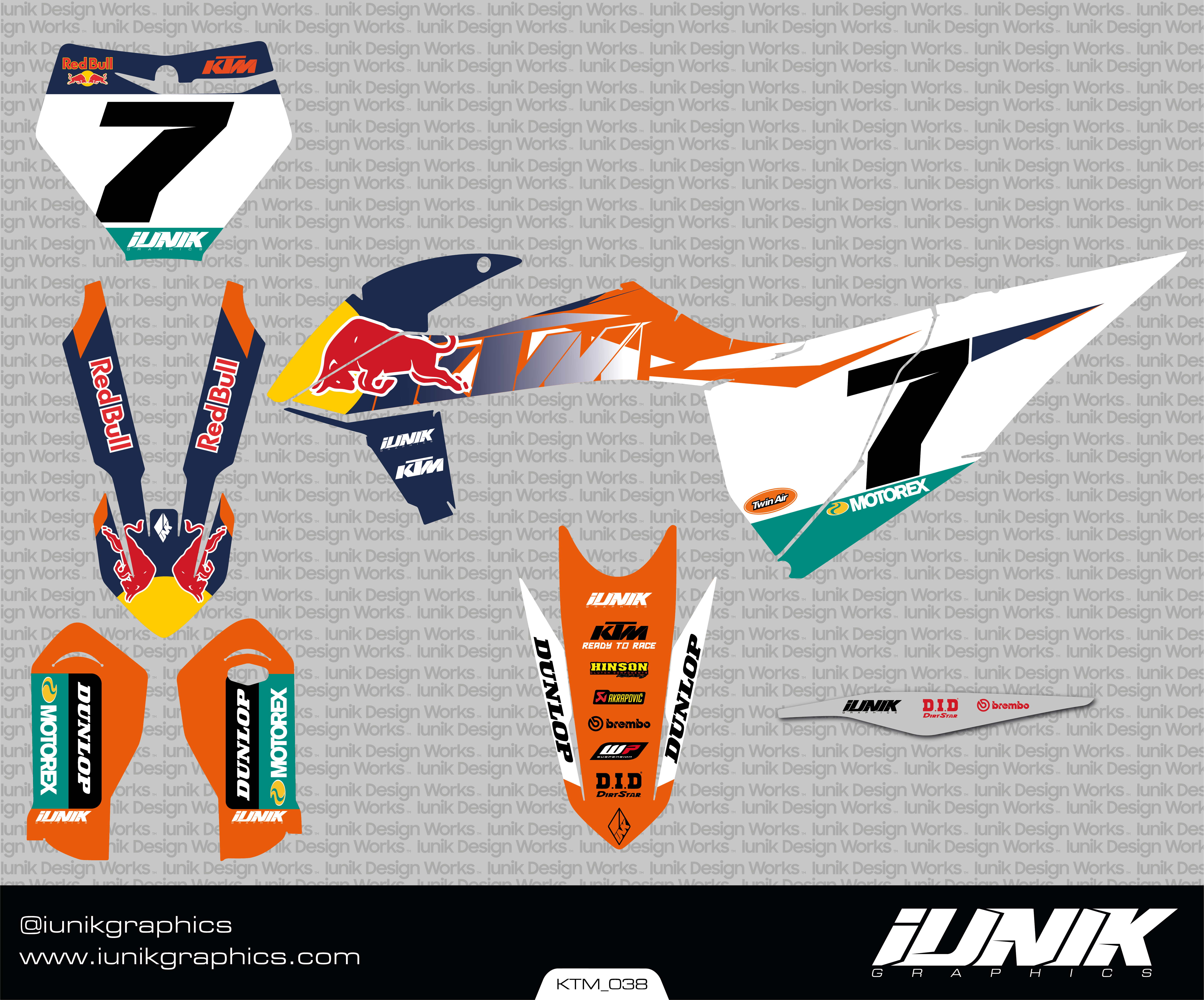 Kit KTM 038
