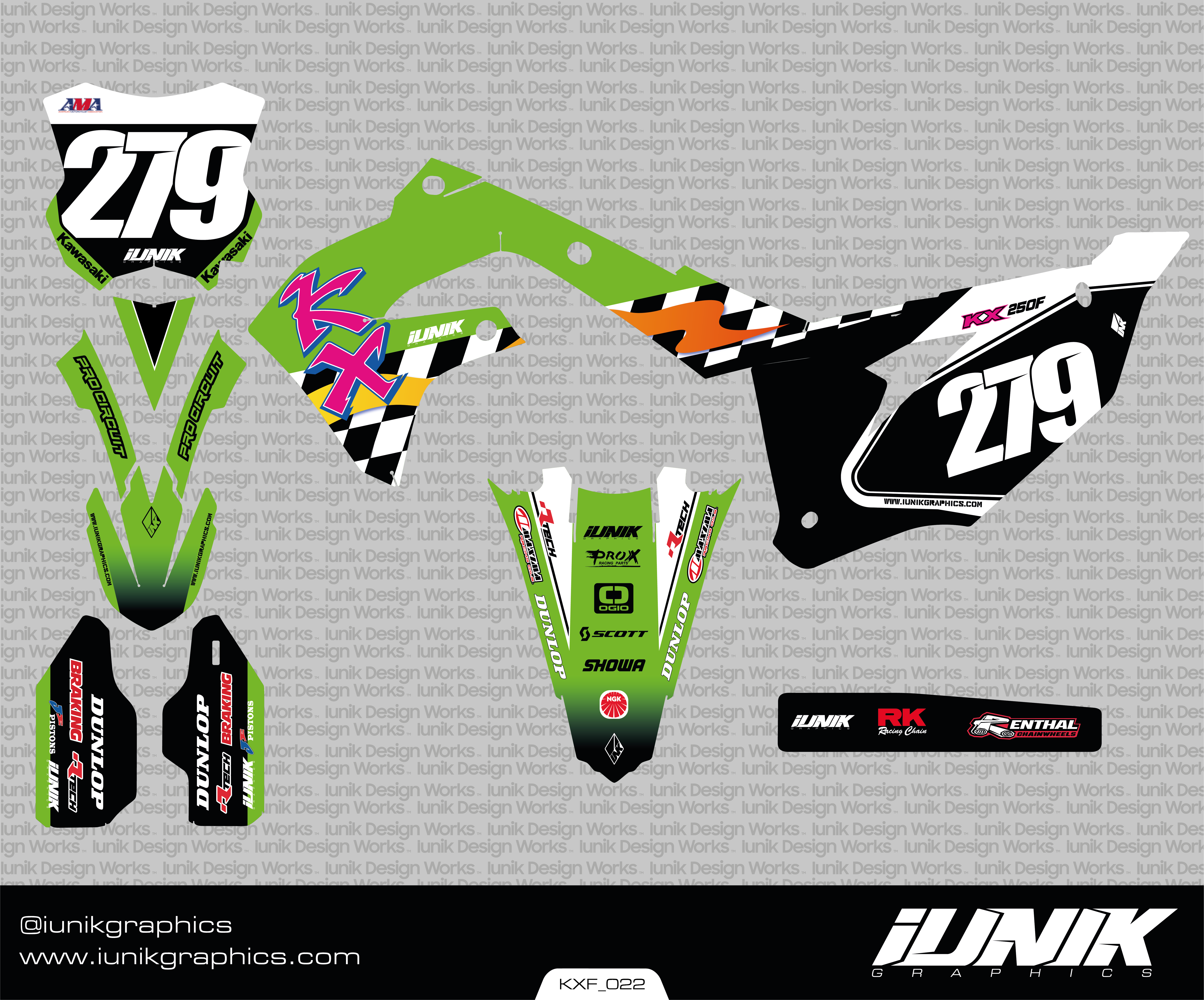 Kit KAWASAKI 022