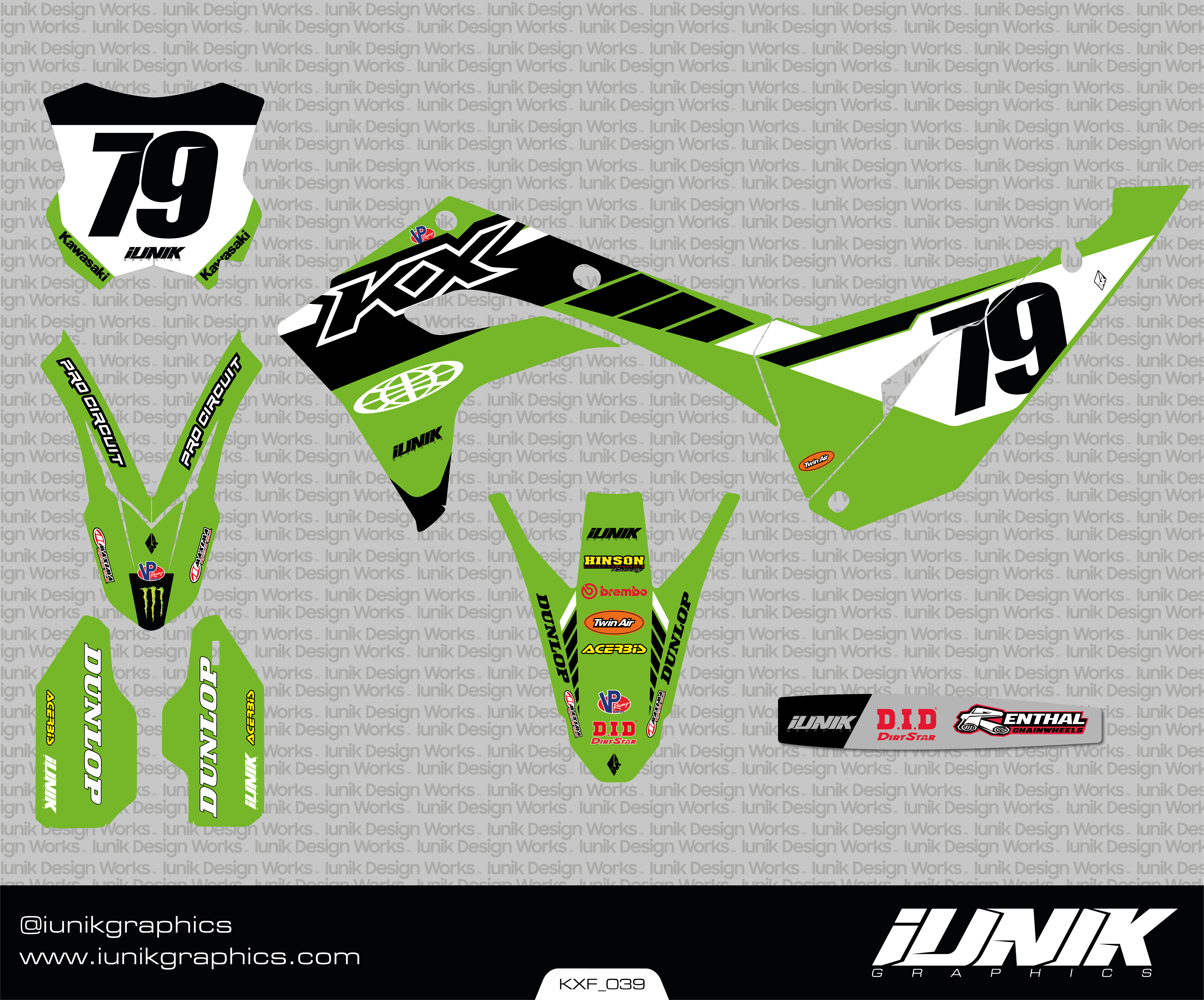 Kit KAWASAKI 039