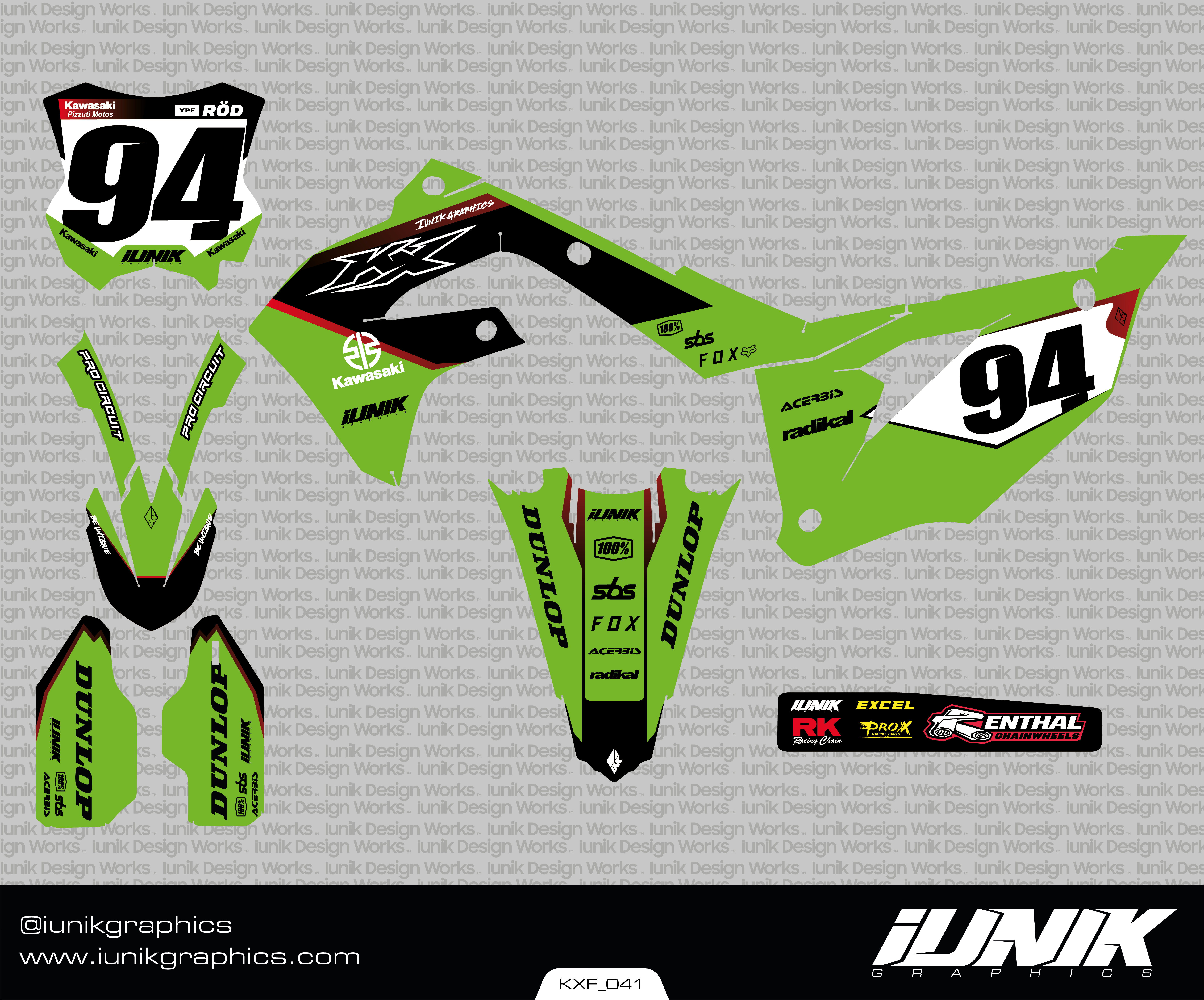 Kit KAWASAKI 041