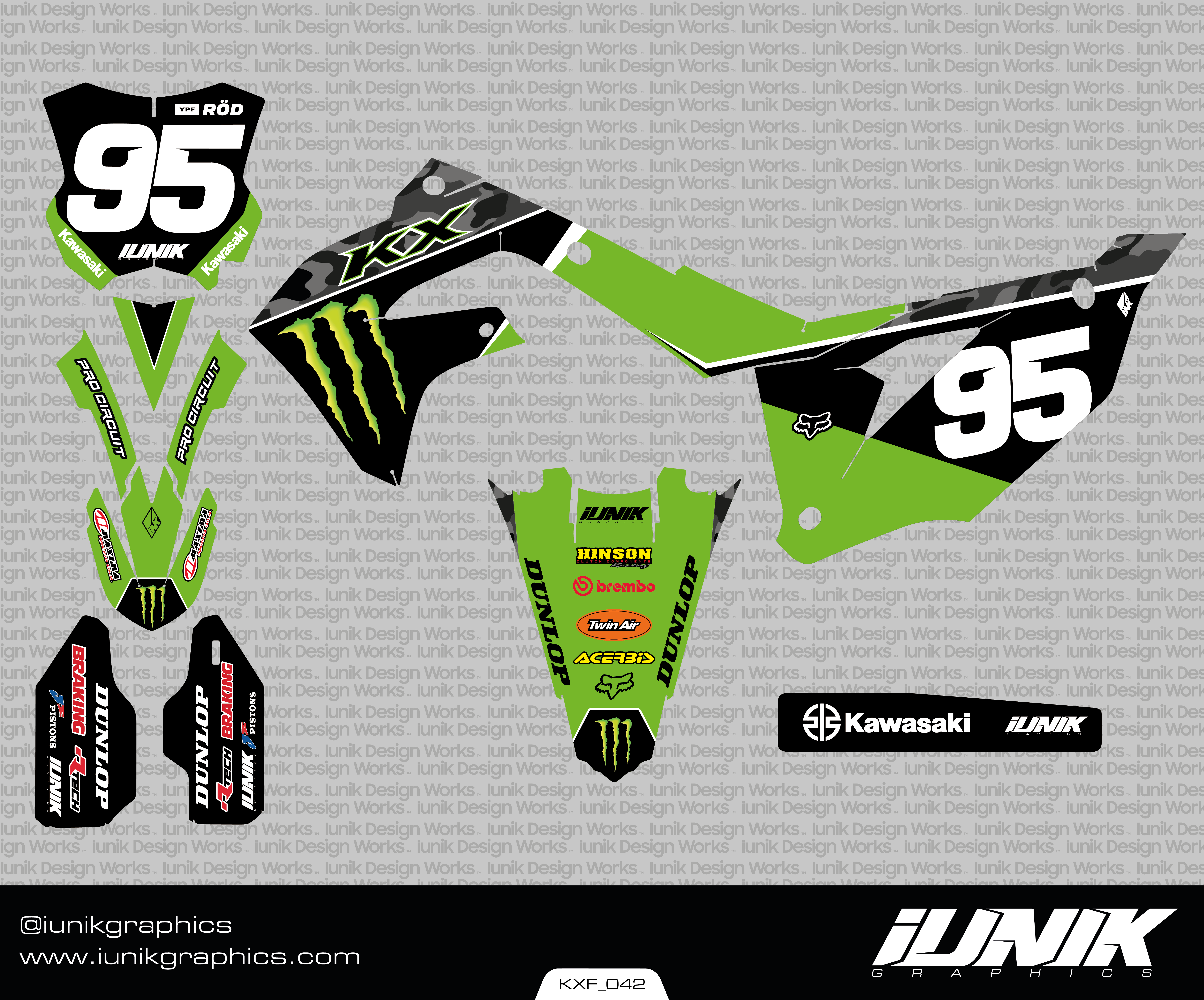 Kit KAWASAKI 042